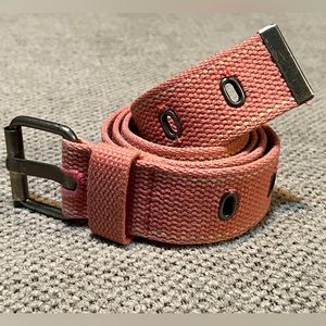 American Eagle‎ Outfitters Pink Canvas Belt S